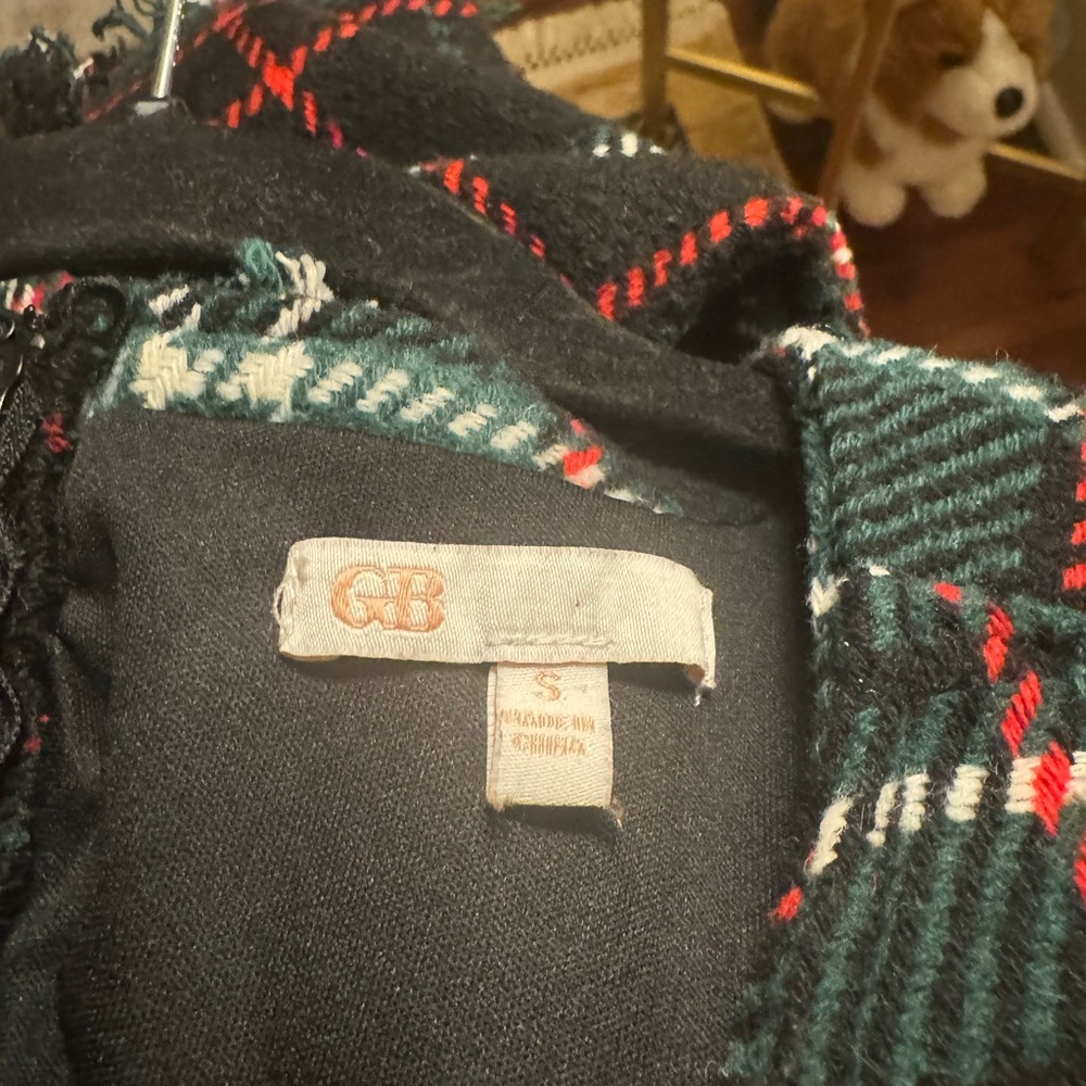 Gianni Bini Green Red Plaid Dress - Picture 10 of 10